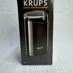 Krups Black Coffee and Spice Grinder